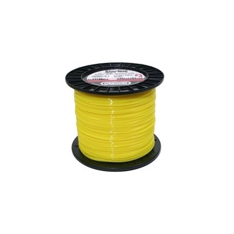 Žlutá žací struna OREGON do křovinořezu - kulatá 2,4 mm x 180m