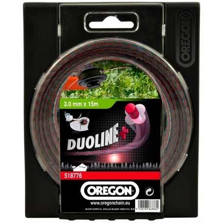 Žací struna DUOLINE PLUS 2,4mm x 15m