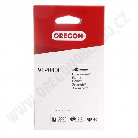 Pilový řetěz OREGON - STANDARD 3/8” 1,3 mm - 40 článků 91P040E