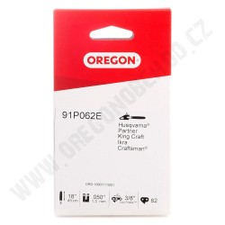 Pilový řetěz OREGON - STANDARD 3/8” 1,3 mm - 62 článků 91P062E