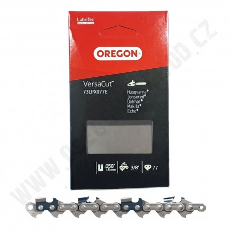 Pilový řetěz Oregon POWERCUT 3/8" 1,5mm - 77 článků (hranatý zub) 73LPX077E
