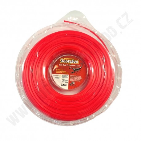 Žací struna Scorpion Line - trojhran 3,0mm x 53m