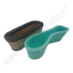 Vzduchový filtr + předfiltr B+S (30-048AG-P)