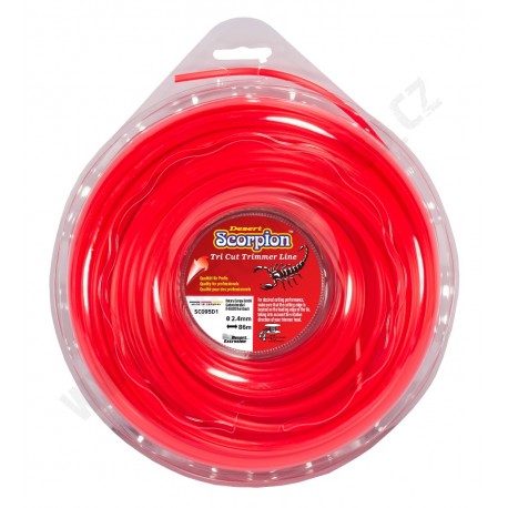 Žací struna Scorpion Line - trojhran 2,4mm x 86m (SC095D1-12RT)