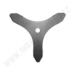 Nůž Oregon do křovinořezu 3 zuby 255 x 3,0 mm - 559024