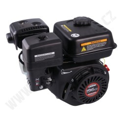 Spalovací motor Loncin - 4,1kW/3600 ot/min - hřídel 19,05mm x 61mm - EURO 5 s olej. senzorem + olej.(LCG200F-R-E5/FOAG)