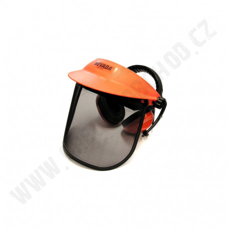 Obličejový štít se sluchátky NEVADA Comfort (6-957AG)