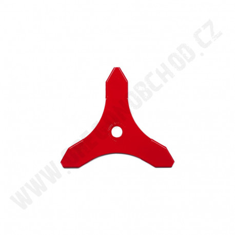 Nůž křovinořezu 3 zuby 300 x 4,0 mm (montáž 25,4 mm) (559030)