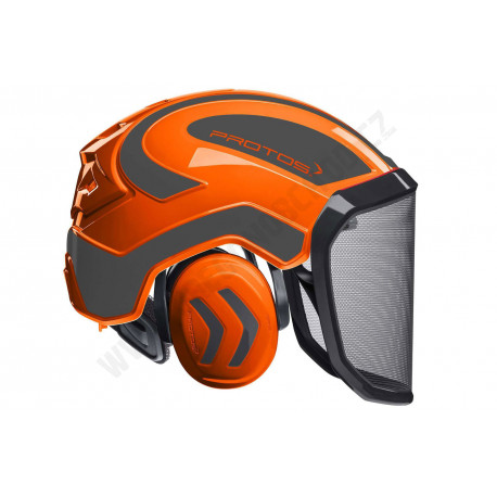 Ochranná přilba Protos oranžovo/šedá (2040021063)