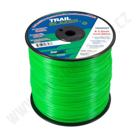 Žací struna TRAILBLAZER - kulatá  2,0 mm x 367 m (TB080S3-9RT)
