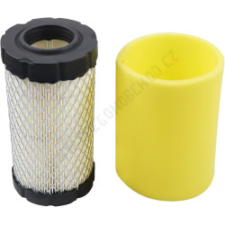 Vzduchový filtr + předfiltr Briggs (793569) (30-167) (KB-GA833AG)