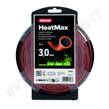 Žací struna OREGON HEATMAX - 3,0mm x 56m (545821)
