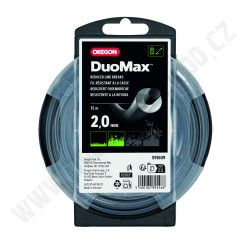 Žací struna OREGON DUOMAX - kulatá 2,0 mm x 15 m (591609n)