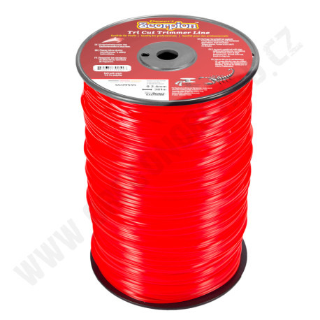 Žací struna Scorpion - trojhran  2,4 mm x 381 m (SC095S5-6RT)