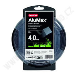Žací struna OREGON ALUMAX - čtverec 4,0mm x 22 m (539166n)