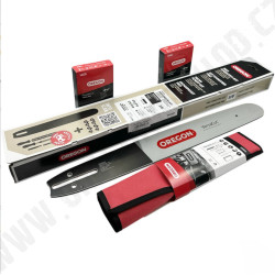 Sada - Vodící lišta VERSACUT 18" (45cm)  3/8" 1,6mm 183VXLHD025 + 2x řetěz 75EXL066E + ZDARMA sada na ostření 558551