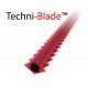 Žací struna do křovinořezů červená Techni-Blade 7,00mm x 26cm x 155ks
