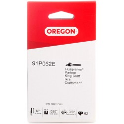 Pilový řetěz Oregon 3/8” 1,3mm - 62 článků 91P062E