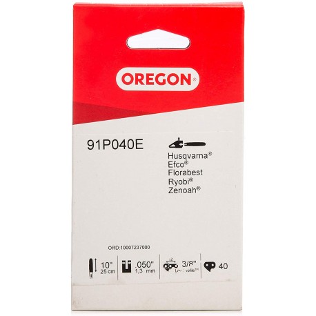Pilový řetěz Oregon 3/8” 1,3mm - 40 článků 91P040E
