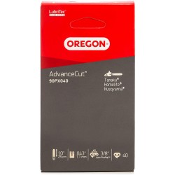 Pilový řetěz OREGON - ADVANCECUT 3/8" 1,1mm - 40 článků (90PX040E, 90SG040X, 90SG040G, 90PX040X)