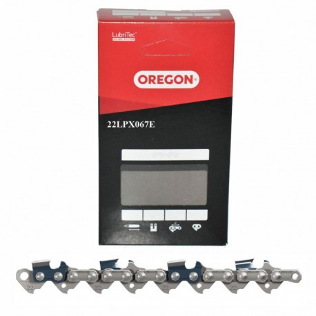 Pilový řetěz OREGON - POWERCUT .325" 1,6 mm - 67 článků (hranatý zub) 22LPX067E 