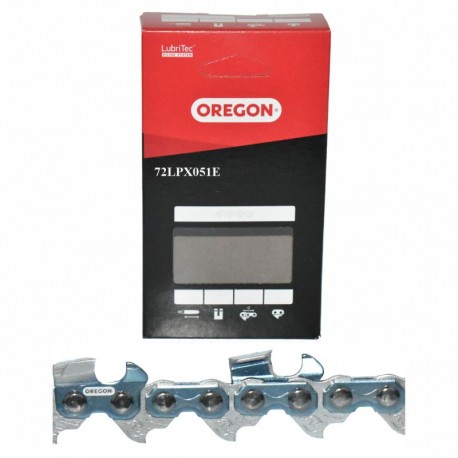 Pilový řetěz OREGON - POWERCUT 3/8" 1,3 mm - 51 článků (hranatý zub) 72LPX051E