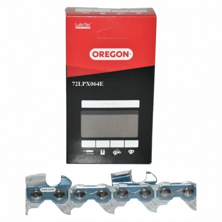 Pilový řetěz OREGON - POWERCUT 3/8" 1,3 mm - 64 článků (hranatý zub) 72LPX064E