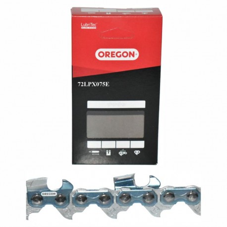 Pilový řetěz OREGON - POWERCUT 3/8" 1,3 mm - 75 článků (hranatý zub) 72LPX075E