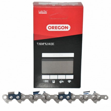 Pilový řetěz Oregon 73DPX102E kulatý zub 3/8" 1,5mm 102 vodících článků