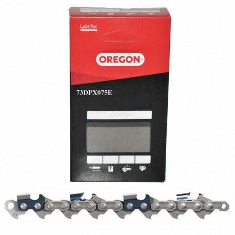 Pilový řetěz OREGON - VERSACUT 3/8" 1,5 mm - 75 vodících článků (kulatý zub) 73DPX075E
