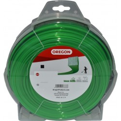 Žací struna  3,0mm x 56 m - ZELENÁ KULATÁ  (69-370V)