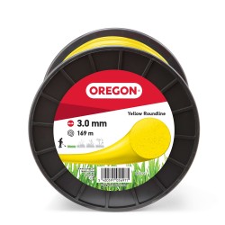 Žací struna OREGON 3,0 mm x 169 m - ŽLUTÁ KULATÁ (69-371-Y)