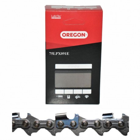 Pilový řetěz Oregon POWERCUT 3/8" 1,6mm - 91článků (hranatý zub) 75LPX091E