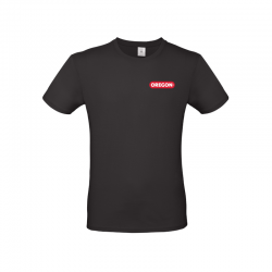 Pánské triko s krátkým rukávem OREGON (černé)