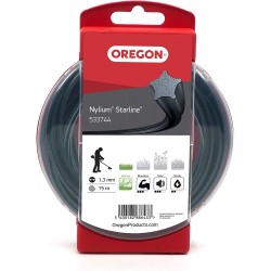 Žací struna Oregon NYLIUM HVĚZDA 1,3 mm  x 15 m (533744)