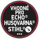 Vhodné pro Echo, Husqvarna, Stihl